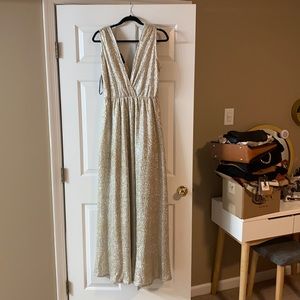 Shimmery Lulus gown